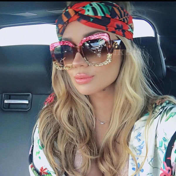 Sarah Retro Frame Glasses