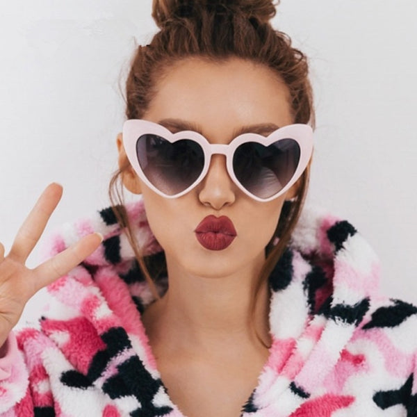 Emma Love Heart Sunglasses