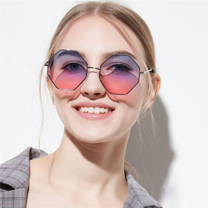 Lillian Polygon Sunglasses