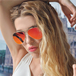Samantha Mirror aviation Sunglasses
